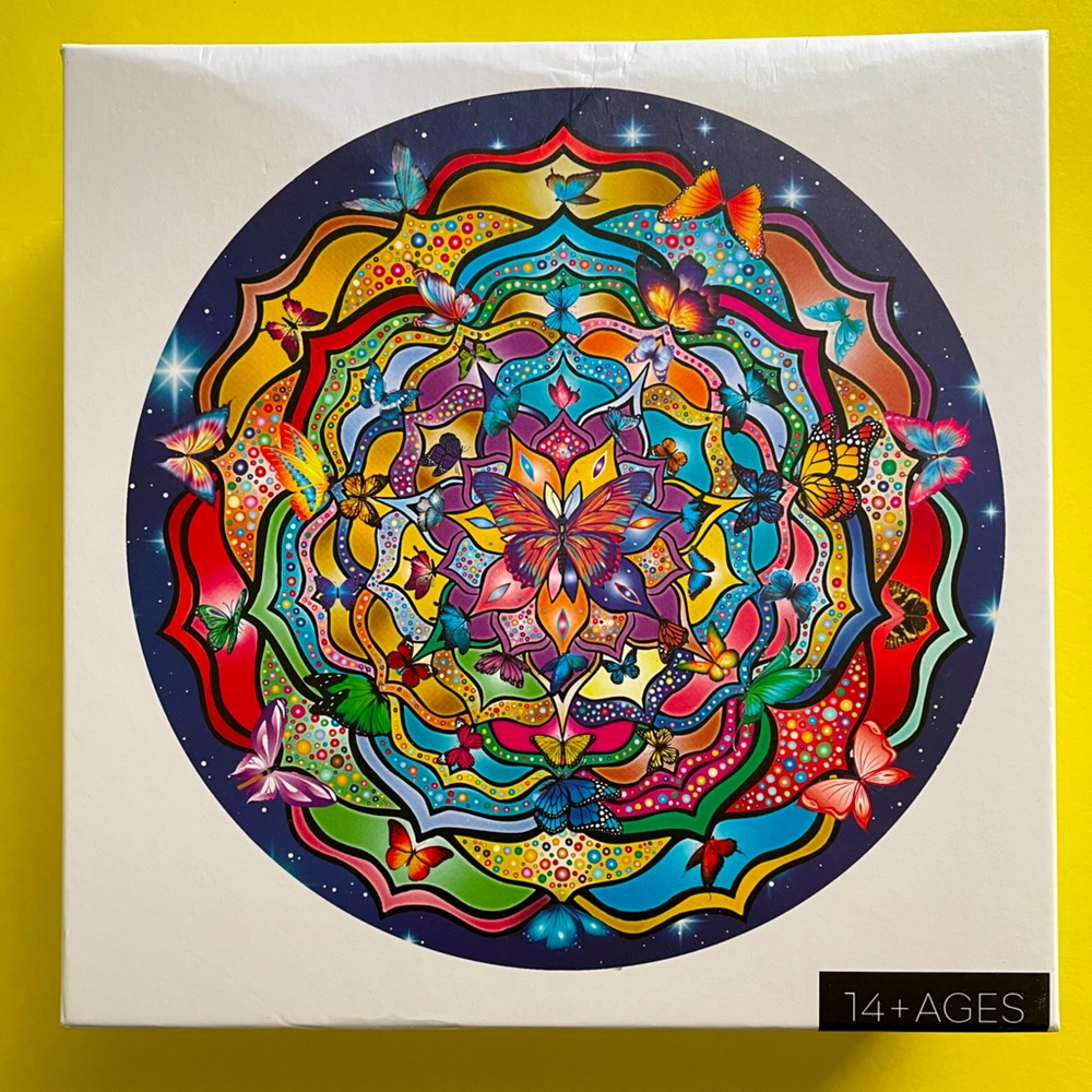 1000 Piece Butterfly Mandala Puzzle